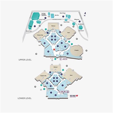 scarborough town centre map.